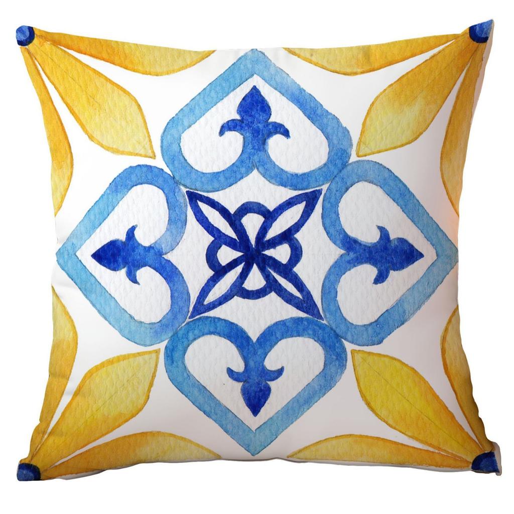 Geometric Summer Lemon Pillow Case Home Sofa Cushion Pillow Case