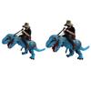 Inflatable Dinosaur Costume for Adult Waterproof Ride On T Rex Funny Blow Up Costume for Halloween