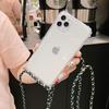 Necklace Crossbody Lanyard With Strap Case For Vivo V40 Pro V40 SE V40 Lite Shockproof Transparent Soft Cord Phone Cover Fundas