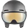 Шлем Защитный Alpina Sports Alto QV Gun Metal Matt Серый