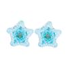Star Beads Earrings (Sky Blue)