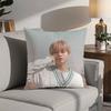 Custom PARK JIHOON Kpop Pillow Case 3D Print Polyester Fiber 40*40cm Home Sofa Throw Decoration Festival Gift