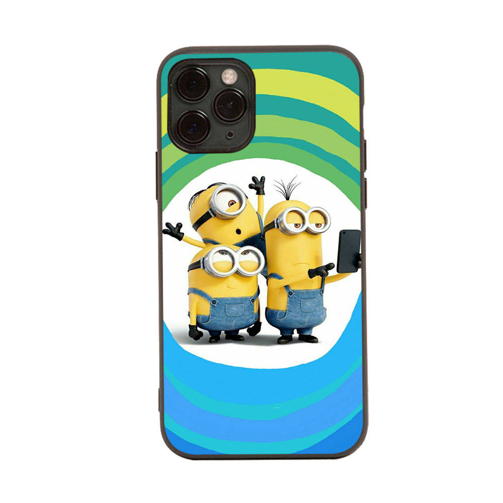 Deksel til Xiaomi Poco X6 X4 M5 M6 F5 F6 C65 C55 C50 C51 C40 Redmi Note 7 8 14C A3X 13C 12C 11 10A 9C Pro Svart Mykt Deksel MI30 Søte Minions
