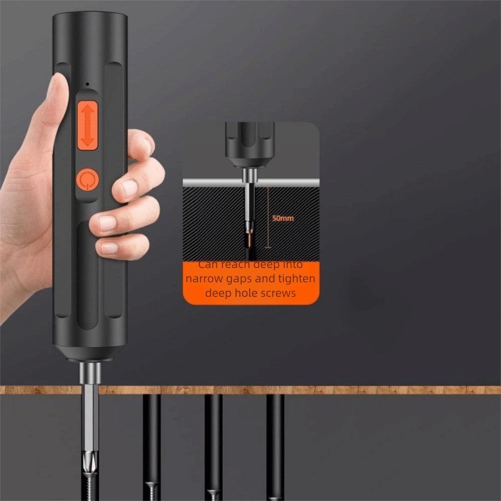 USB Rechargeable Cordless Electric Screwdriver Lithium Battery Lightweight Electric Drill Driver Precision Electric Driver
