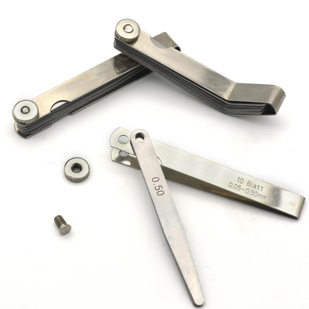 Stainless Steel High Precision Feeler Gauge for Valve Clearance Adjustment and Measurement