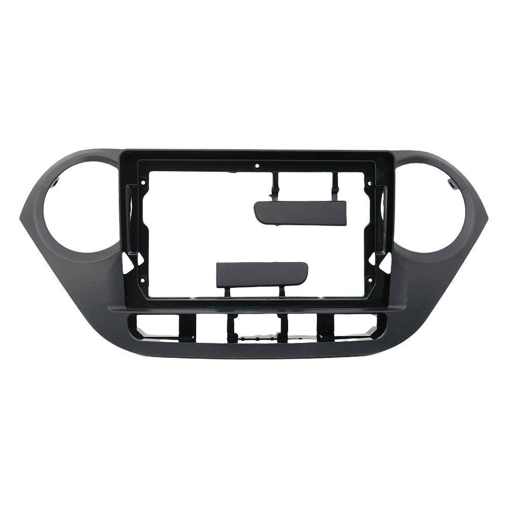 2 Din 9 Inch Car Radio Installation Plastic Fascia Panel Frame and Cable for HYUNDAI I10 2014~2017 Dash Mount Kit