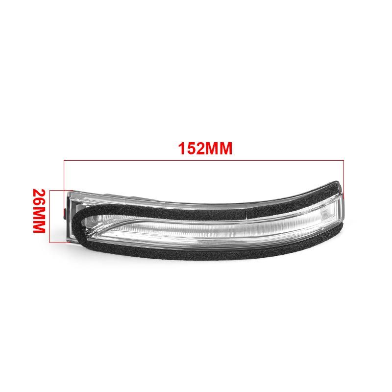 LED Car Outside Rearview Mirror Turn Signal Light Lamp for Kia Picanto 2012-2016 Hyundai I20 2012-2015 87614-07003 87624-07003