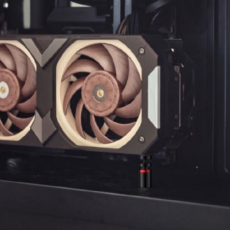 Hliníková slitina Držák grafické karty GPU Vertikální teleskopický otočný stojan