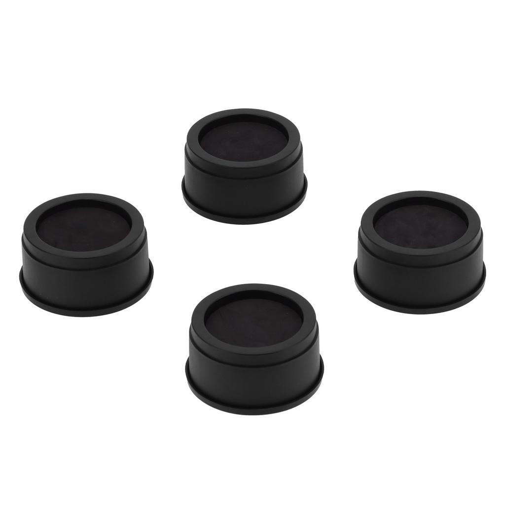 4PCS Round Furniture Feet Mat Rubber Sponge Plastic NonSlip Risers Lifts Height Floor Protector