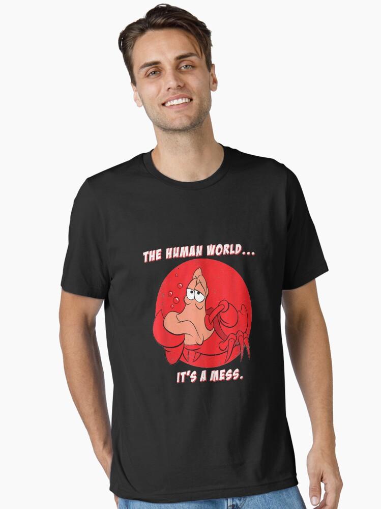 The Little Mermaid The Little Mermaid Sebastian The Human World Essential T-Shirt