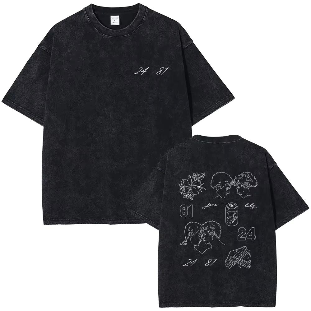 Hot Sale Heated Rivalry Heated All The Time Washed Vintage T-shirts Men Women Fashion Oversized T-shirt Male Y2k Cotton T Shirts
