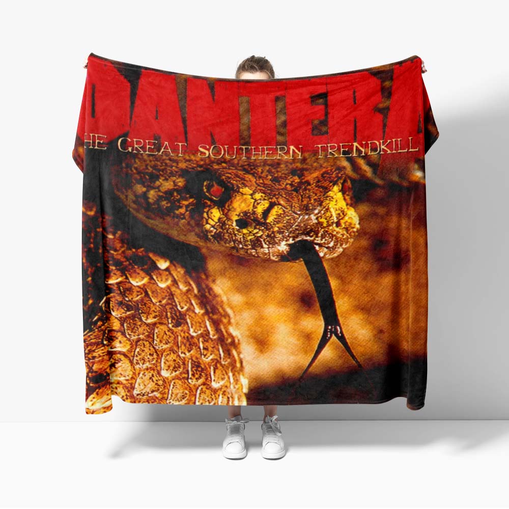 P-Pantera Flannel Blanket Sports for Sofa Decoration American Pop Hip Hop Throw Blankets Super Soft
