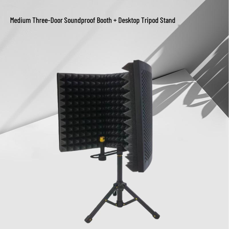 Soundproof Microphone Cover: Noise-Reducing, Sound-Absorbing Cotton for Studio and Live Recording