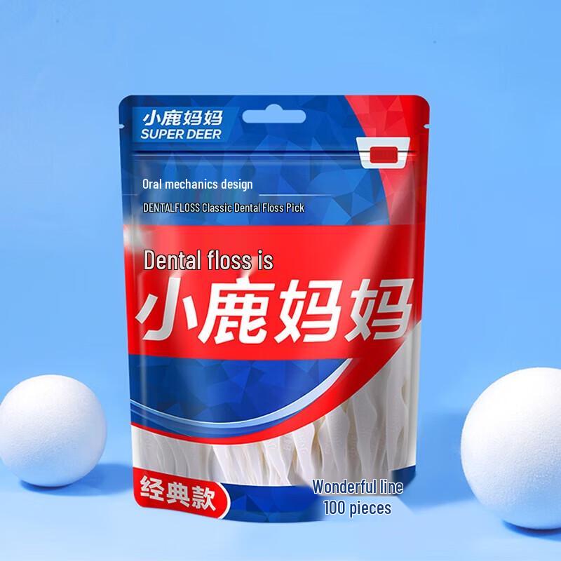 Xiao Lu Mama Ultra-Fine Dental Floss Sticks