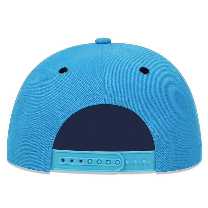 Baseball Cap Cartoon Big Eyes Cookie Bite Blue Snapback Hat Adults Outdoor Travel Adjustable Sun Hats Sports Trucker Cap
