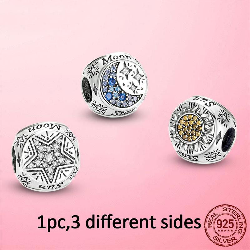 HOT SALE 925 Silver Sparkling Family Tree Dangle Charms Beads Fit Original Women Bracelet Pendant Necklace  Jewelry