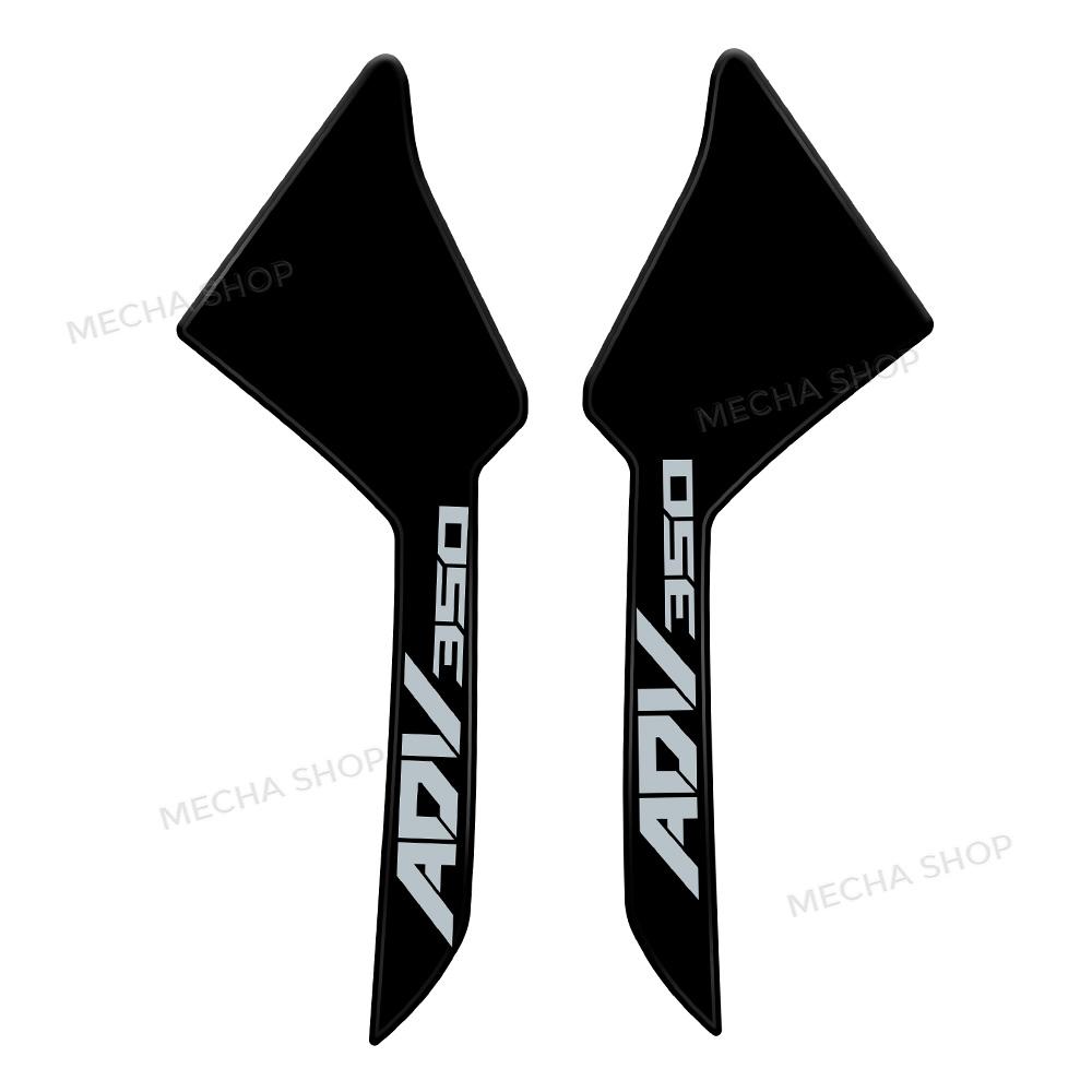 adv350 2025 Tank Pad Sticker Motorcycle Accessories For ADV 350 Fuel Tank Protection 3D Gel Decals 2022 2023 2024