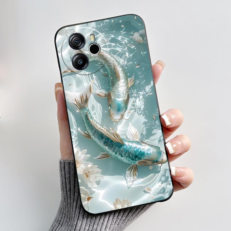For Blackview Oscal Tiger 12 6.78" 2023 Blackview Shark 8 Back Phone Case Luxury Cute Love Rabbit Funny TPU Soft Silicone Cover