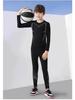 Kids' Quick-Dry Compression Sports Set: Basketball, Running, Football, & Badminton Training Uniform
