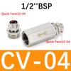 Valvola di non ritorno pneumatica 6mm 8mm 10mm 1/4 OD Tubo Valvola unidirezionale Aria Gas Via singola Valvola in ottone Adattatore raccordo tubo compressore d'aria