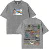 Camiseta Gráfica Vintage Lavada Con Diseño De Superded Mclovin Para Hombre Y Mujer, Camiseta Casual Divertida Con Humor, 3487