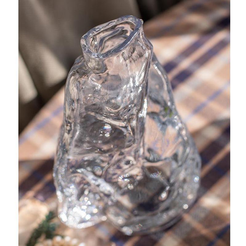 Wazon Szklany wazon Ozdoby do dekoracji domu Kompozycja kwiatowa Wazon na kwiaty