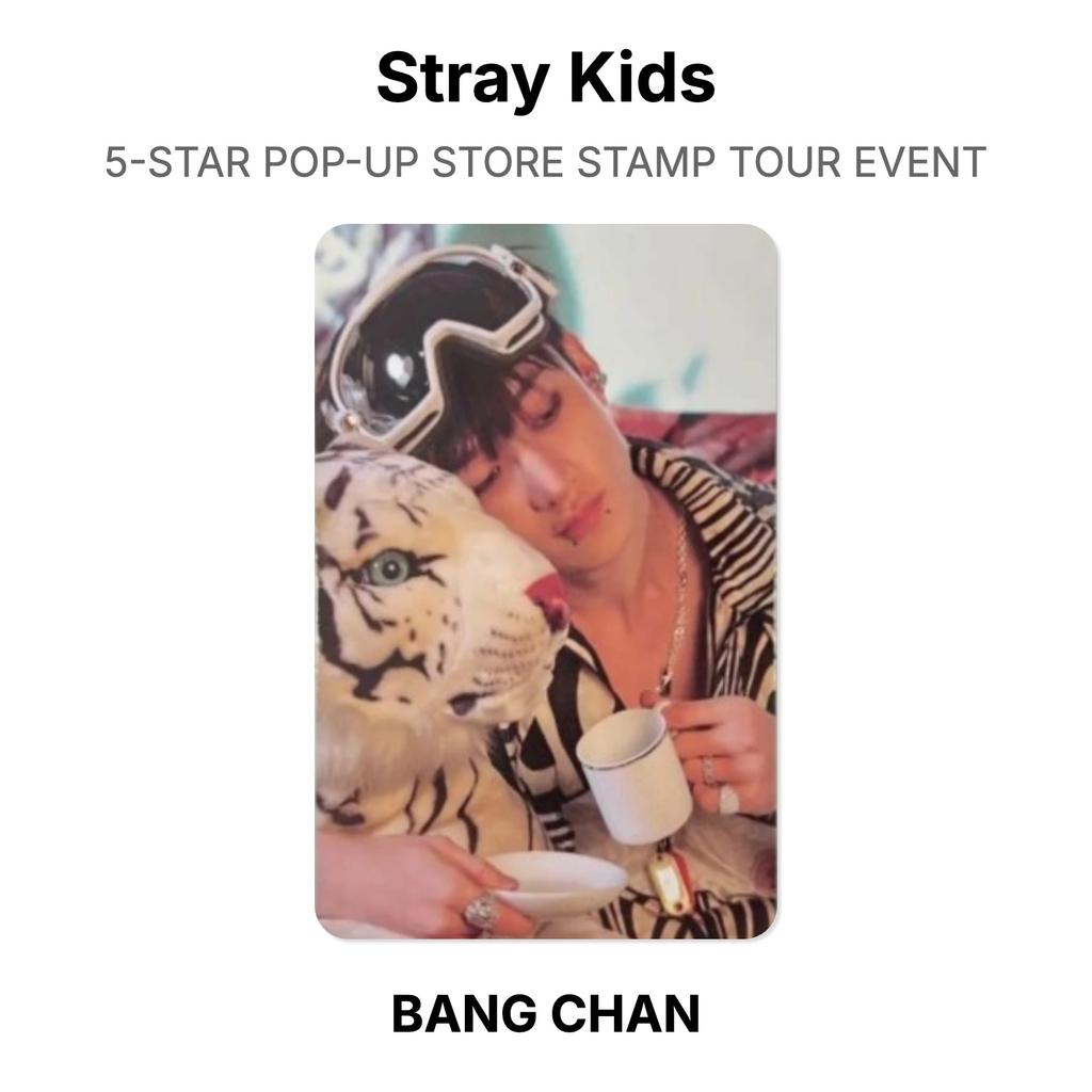 Stray Kids 5-STAR POP-UP STORE STAMP TOUR EVENT Official Photocard