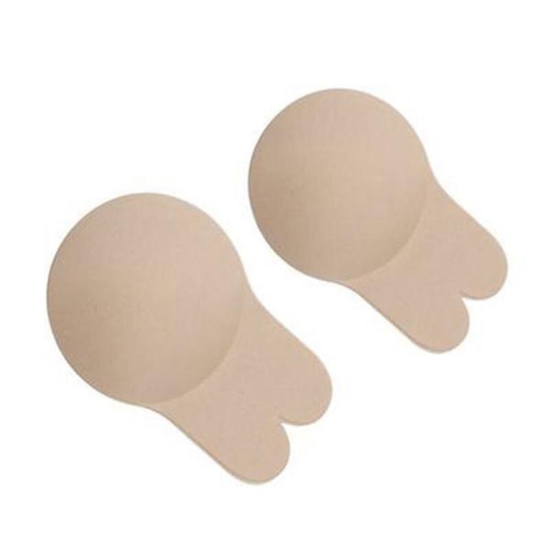 Adesivos de peito respiráveis ​​levantam o mamilo invisível leopardo coelho orelha adesivos de peito podem cortar