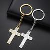 EUEAVAN Redemption Cross Keychain Stainless Steel Sacred Protection Forgiveness Pray Keyring for Women Men Amulet Jewelry Gifts