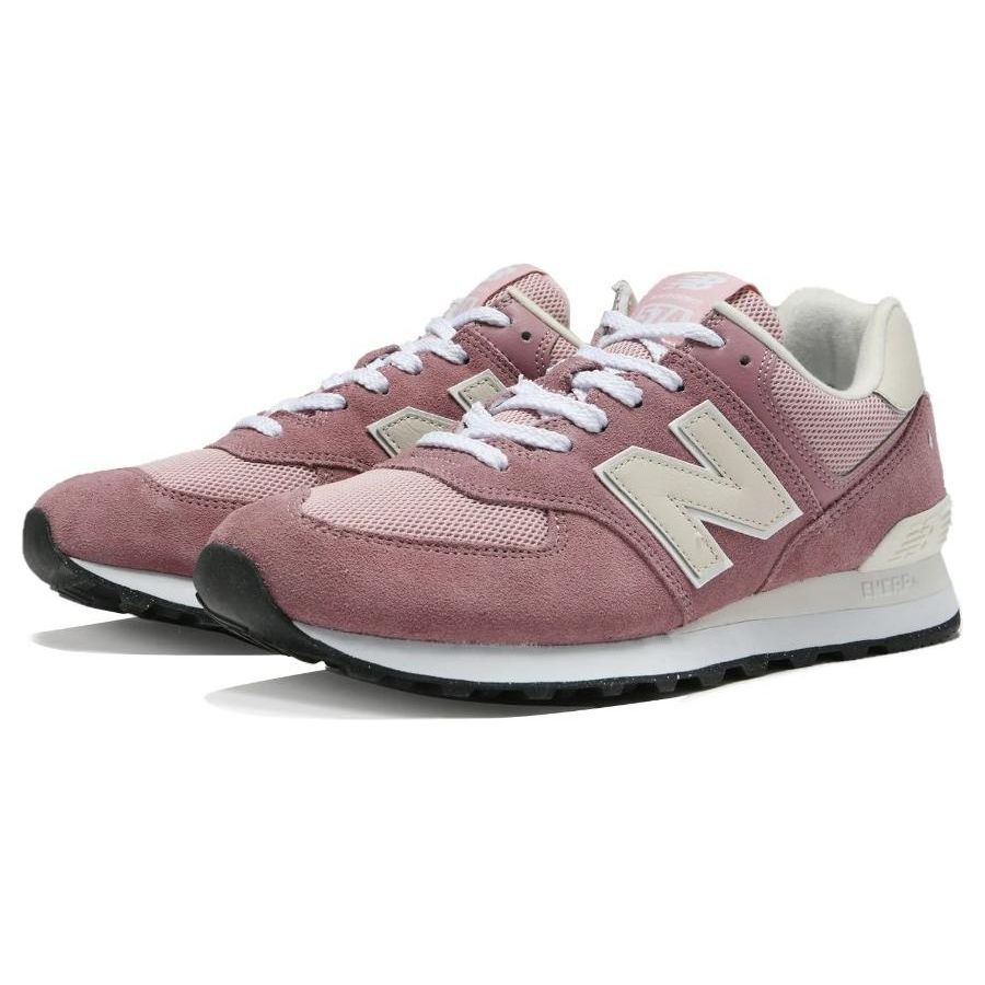 New Balance 574 Unisex Reddish Brown Low Top Running Shoes U574BWE