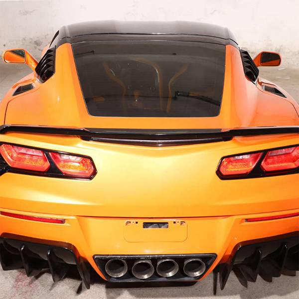 Chevrolet Corvette Rear Window Louvers (14-19) None