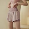 WEZHO Women's 2-in-1 High-Waist Anti-Exposure Sports Shorts