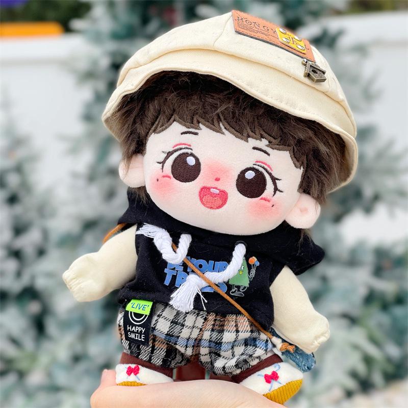 Sun Yingsha 20cm Plush Star Doll - Cute Holiday Toy Gift