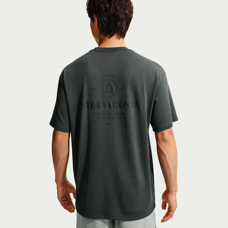 Nike Herren Kurzarm Strickhemd