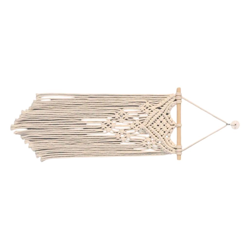 Macrame Wall Hanging Handwoven Bohemian Cotton Rope Tapestry Home Decor Boho Bohemian Woven Tapestry Wall Art Macrame Decor