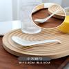 UOSO Pure White Ceramic Long-Handle Spoons