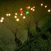 2PCS Solar Lamps for Outdoor Decoration Garden Waterproof Camping Lights Solar Lawn Lights Led Firefly Lights