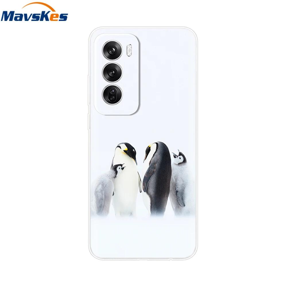 OPPO Reno 12 Pro 5G Case Fashion Flower Silicone Phone Case For OPPO Reno 12 Cover Reno12 Pro Bumper 2024 Soft Black TPU Fundas