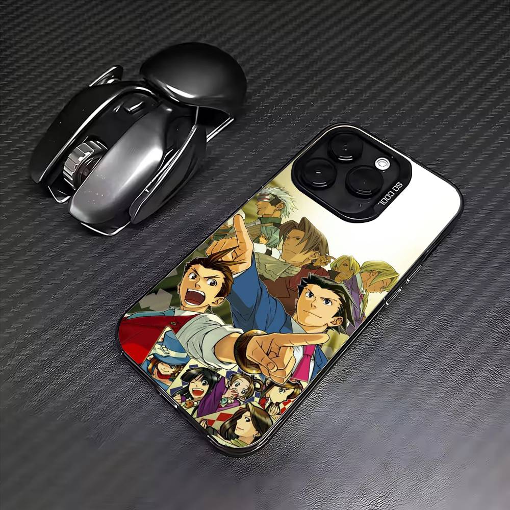 Phone Case Anime Ace A- Attorney for Xiaomi Mi 15T 14T 14 13 12 12T 11 Lite Poco X7 X6 F7 F6 X5 F4 F3 X3 GT Pro Ultra 4G Cover