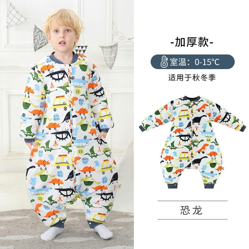 Kids Sleep Bag Baby Winter Thick Thin Cotton Sleeveless Sleeping Sack Toddler Infant