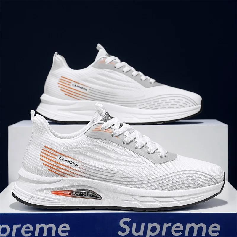 2024 Summer Breathable Running Mesh Casual Shoes Versatiles  Men Vulcanized Shoes Man Casual Sneakers Tenis Para Hombre