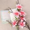 Real Touch Artificial Magnolia Branches Floral Art Fake Flower  Living Room Desktop