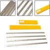 Pachet de 4 lame de rindeau pentru lemn HSS de 330 mm 330x12x1,5 mm pentru DH330 DH316 cu lamă dublă Rindea electrică Mașini pentru prelucrarea lemnului Pa