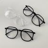 Oversized Blue Light Blocking Glasses with Horn Rims Gl-32