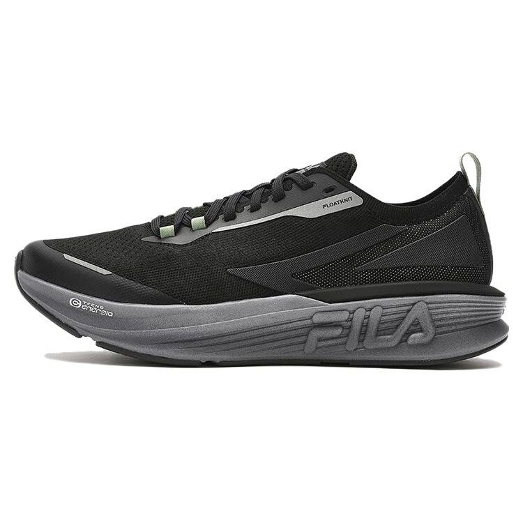 Fila Vola Evo Max Versatile Comfortable Fabric Tpu Wear-Resistant Rebound Low-Top Running Shoes Men sneaker Black A12M341104FBM