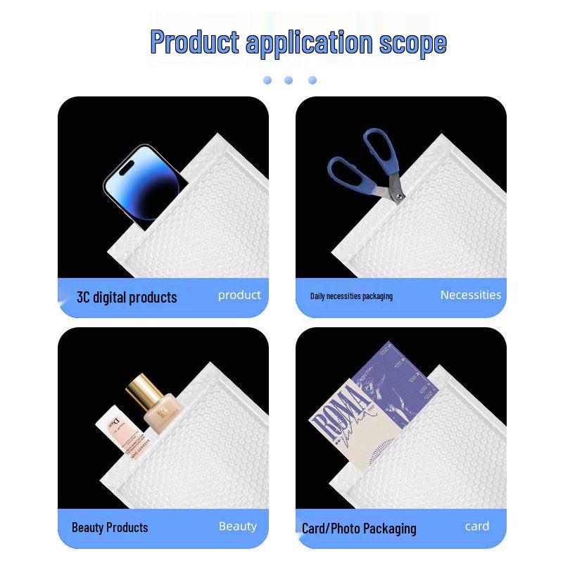 Kolorowa Gruba Odporna na Wstrząsy Samoprzylepna Torba do Pakowania z Pęcherzykami na Wodoodporną Odzież