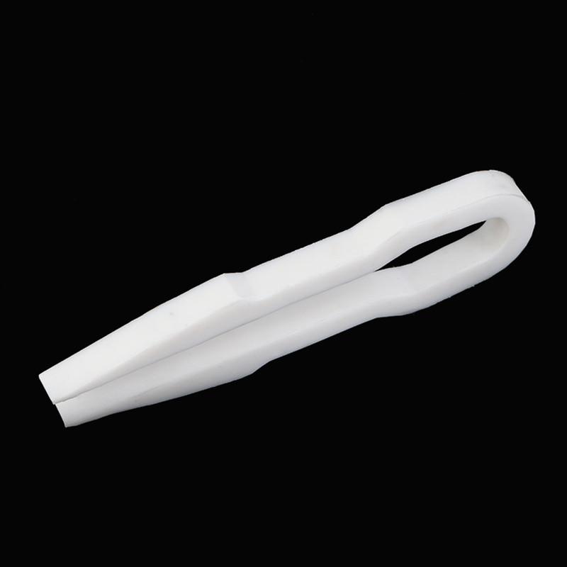 1PC 100 150 200 250 300mm Pinça de PTFE Teflon Politetrafluoretileno Laboratório Resistência a Ácidos e Álcalis Fortes