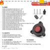 Kit de válvula desviadora de ar T9356 para turbocompressor, adaptador e junta para BMW 114i, 116i, 118i, F20 e F21, compatível com Dodge Dart 2012+.