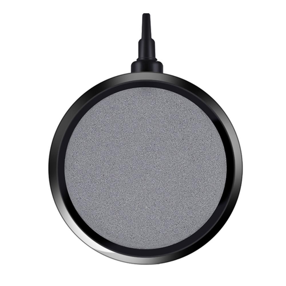 Quartz Sand Bubble Diffuser Round Shape Tank Aerator Pond Pump Air Diffuser  Fish Tank Diameter: 10 cm