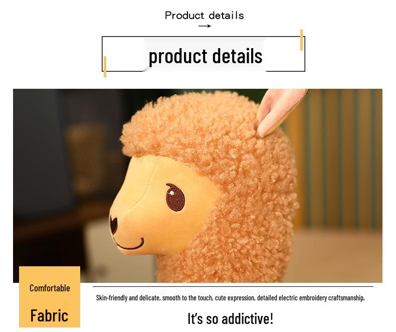 2021 Alpaca Doll Girl Sleeping Pillow - Cute Valentine's Day Plush Toy